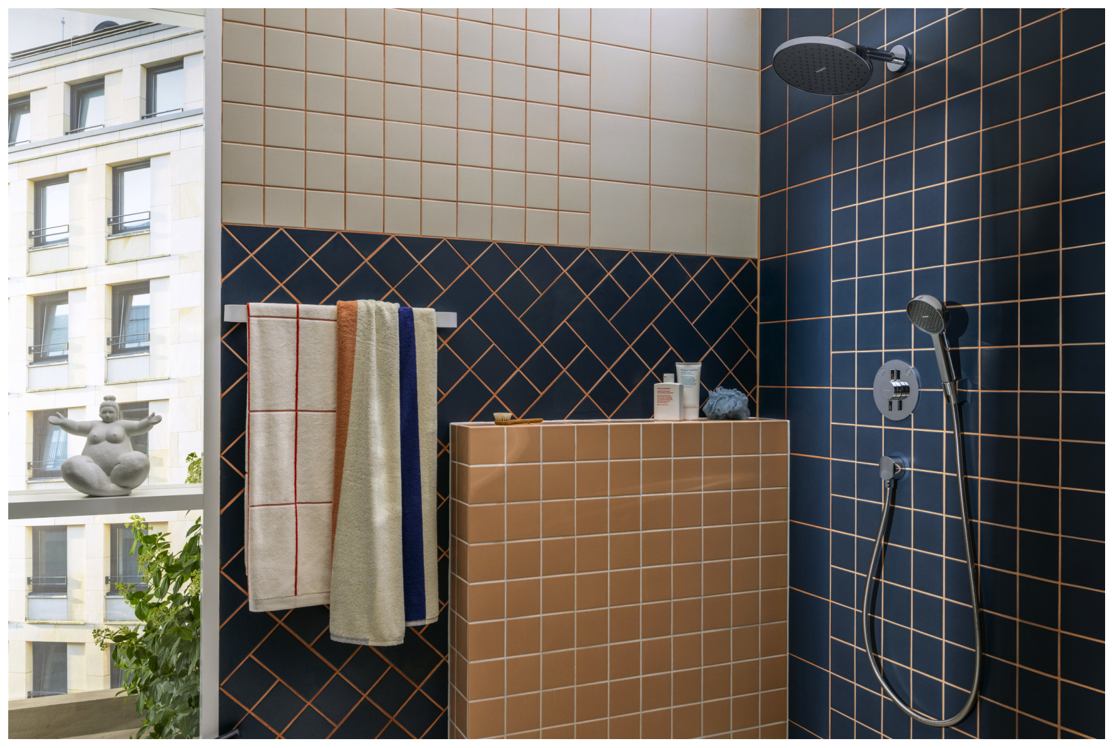 Hansgrohe Brausehalterset Activera Select S 95 2jet EcoSmart, Schlauch 1250mm chrom