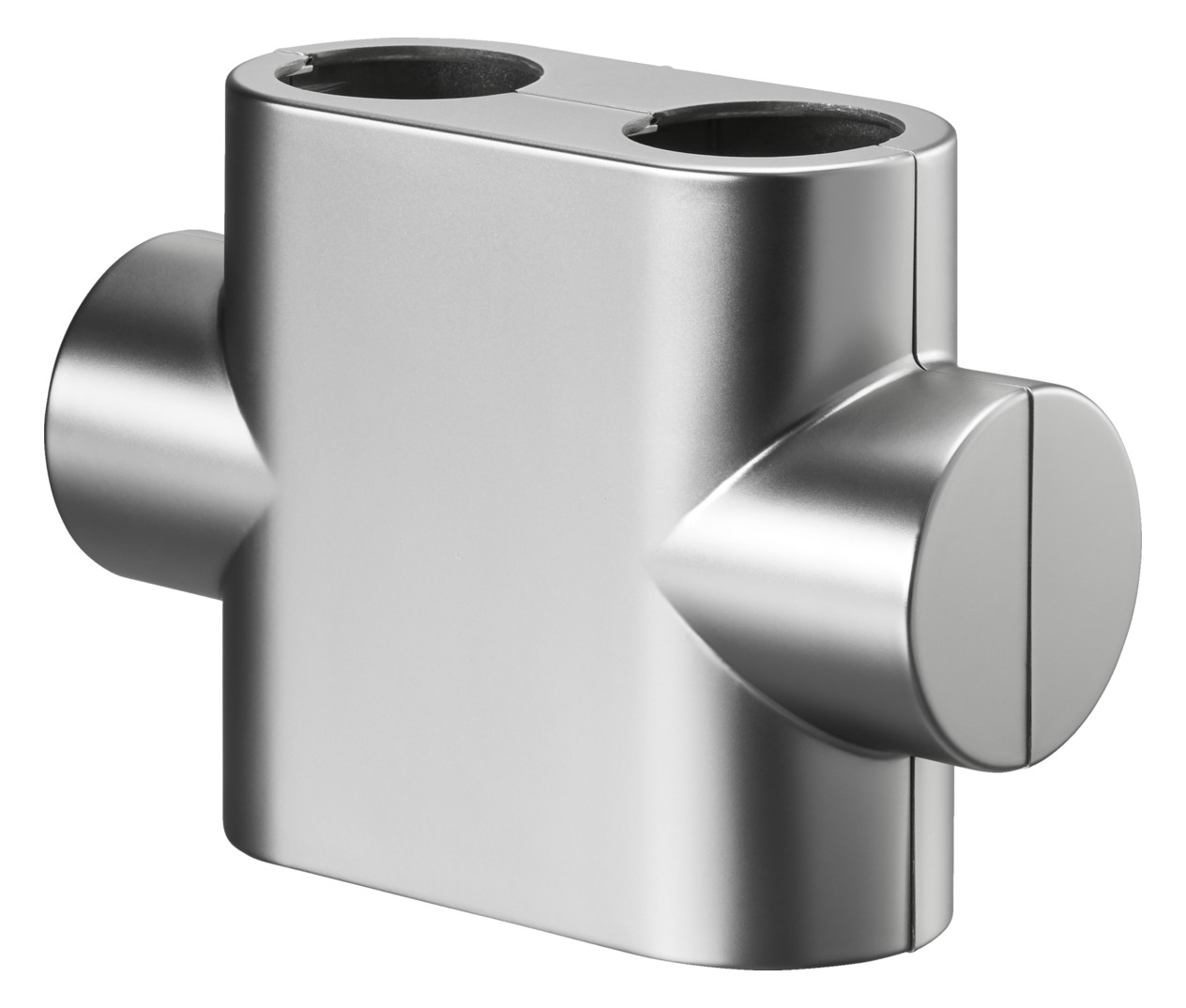 Oventrop Design Abdeckung für Multiblock T, Durchgangsform, verchromt 1184097 - Bild 1