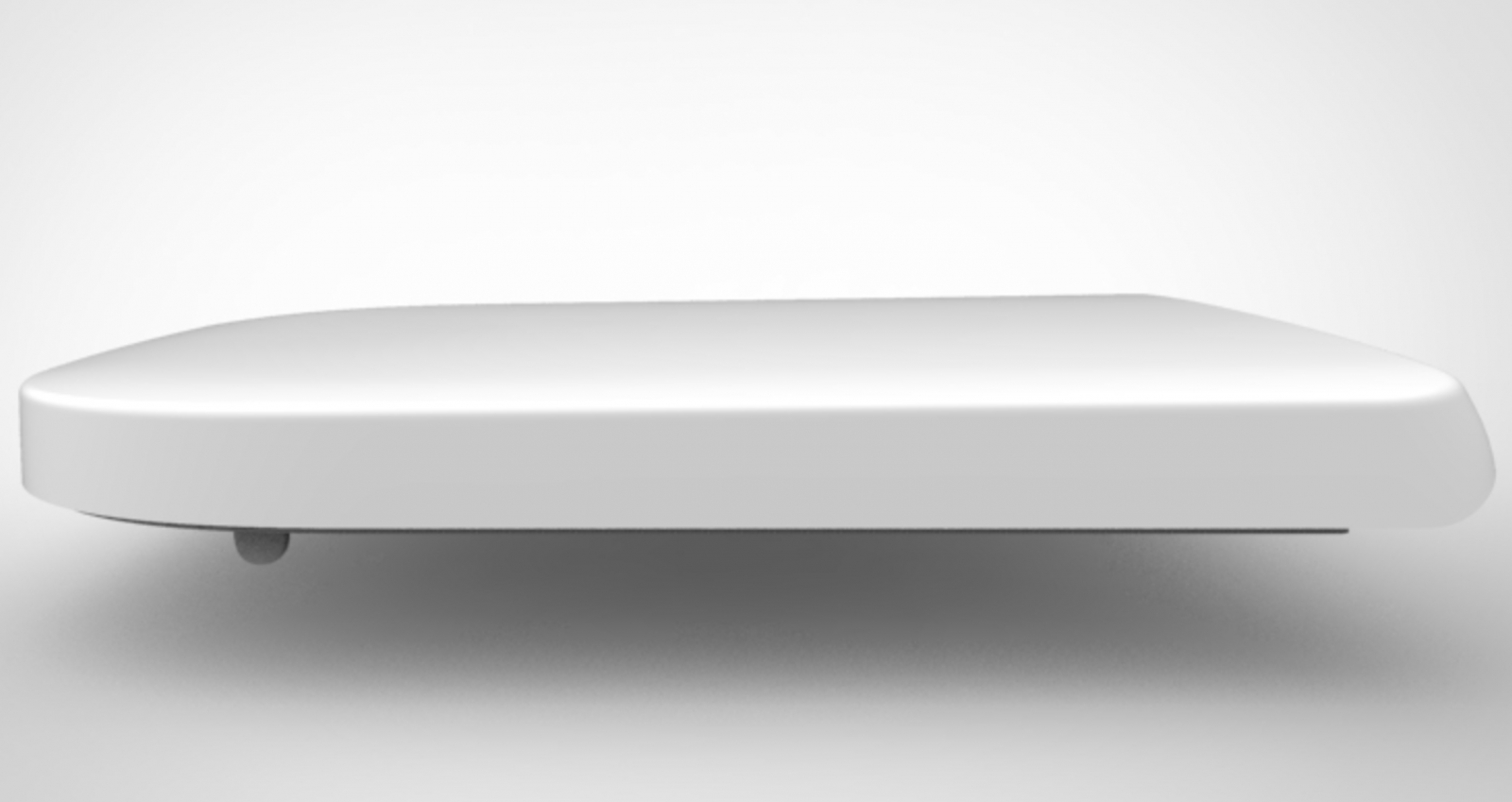 VIGOUR WC-Sitz derby plus semi weiss, mit Scharnierwelle, Winkelpuffer und Absenkautomatik - Bild 3