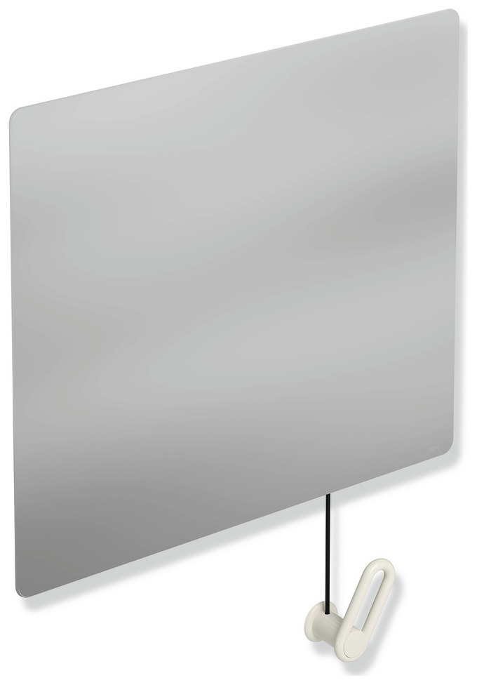 HEWI Serie 801 Kippspiegel mit B 600 mm H 540 mm reinweiß 801.01.100.99 - Bild 1