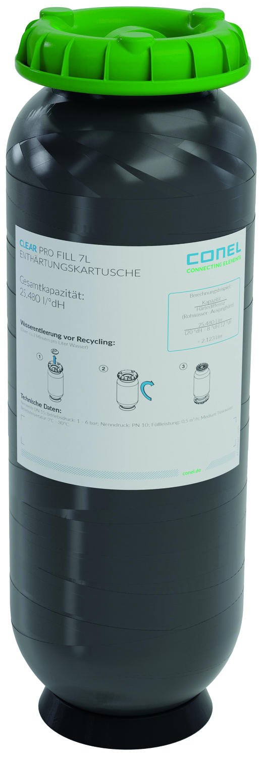 CONEL Enthärtungskartusche CLEAR PRO FILL 7 Liter - Bild 1